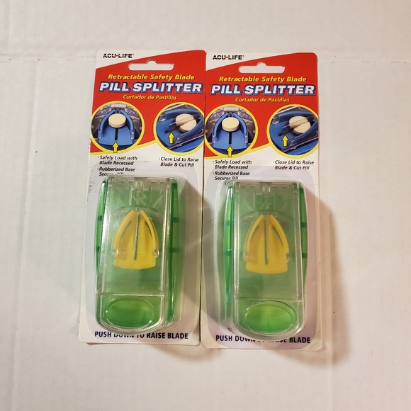 Acu-Life Other - == - ✨️ 1 FREE w/$10 purchase -- just ask✨️Set of 2 ACU-LIFE pill splitters  …